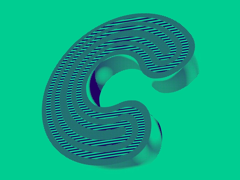 c 36daysoftype 3d blender blender3d cartoon lettering