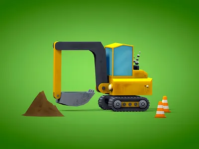 Let's Digging 36daysoftype c4d