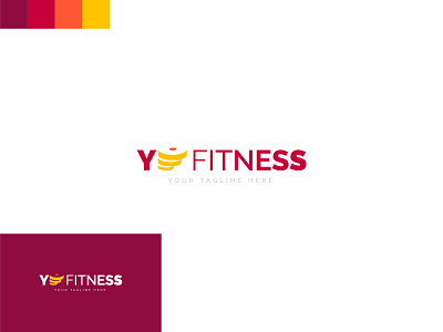 Health & Fitness branding fitness logo graphics design gym logo health healthcare logo illustration illustrator logo logo design