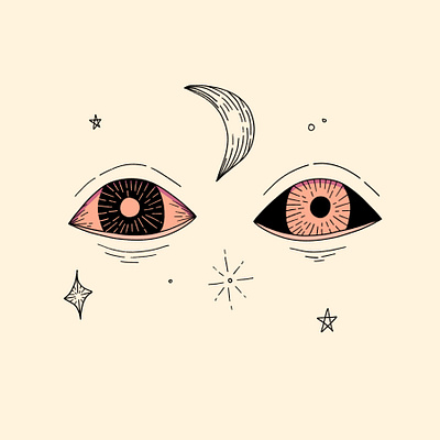 Flipping Eyes drawing drawing style eyes hand drawn illustration ipad pro procreate procreate app womenofillustration womenwhodraw