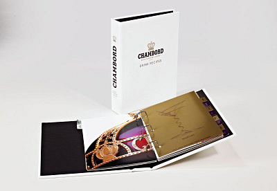 Chambord Custom Binder Marketing Kit by sneller advertising branding custom packaging made in usa marketing packaging presentation packaging promotion promotional packaging sneller creative promotions