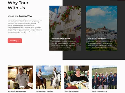 Tour Home page