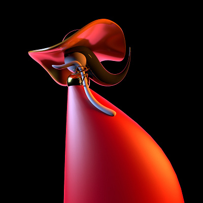 Woman 3d 3d art cinema4d desing esculture motion red