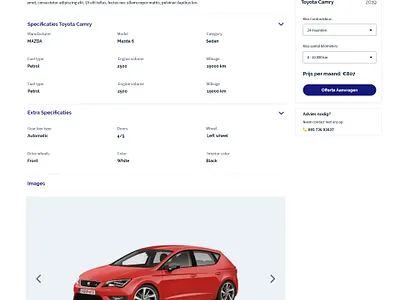 Car Dealer Landing page auto car dealer car landing car landing page car rent car rental car website dealer landing leasing rent car web design