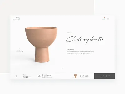 Working In The Redwoods Website ceramic design ecommerce product typogaphy ui ux web design