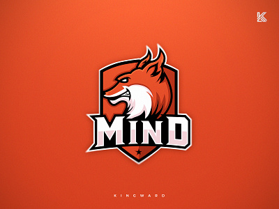 Mind branding design esport illustration kingward logo mascot mascotlogo sport vector