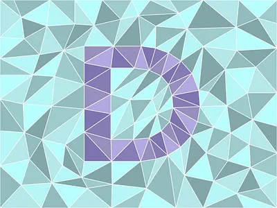 D 36daysoftype 36daysoftype07 adobe illustrator aqua design illustration illustrator purple type typography vector vector art