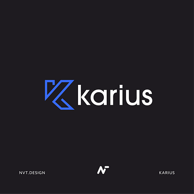 Branding - Karius branding design logo minimal typography