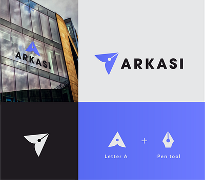 Branding - Arkasi branding design logo typography