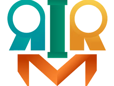 RIRM branding design design art icon illustration logo minimal typography vector