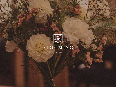 BLOOMING florist / logodesign bohemien bohemien logo boho boho logo brand brand identity branding branding design florist florist logo flower logo flowers illustration illustrator logo design logodesign logos logotype minimal