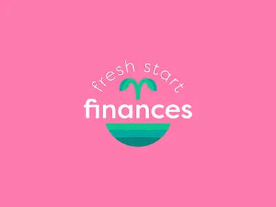 Fresh Start Finances Logo Concept concept finance logo