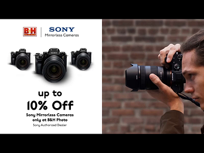 BH Sony for UNiDAYs Tech Deals Social Media advert advertising animation