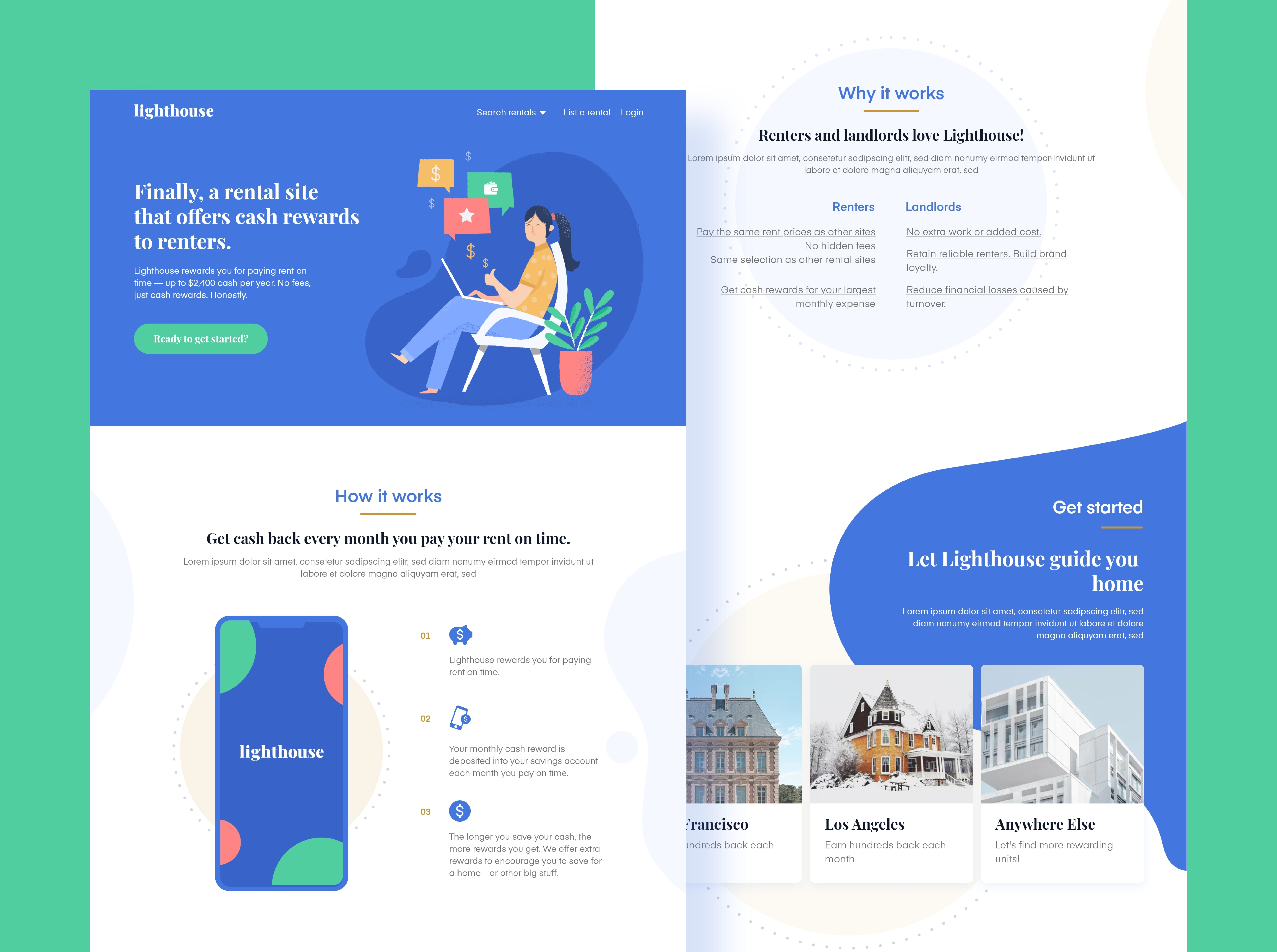 Example of Premium Website And Landing Page Design
