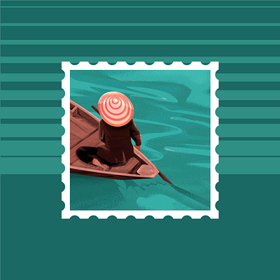 Southern Viet Nam brush flatdesign illustration illustration art illustrator vector vietnam vietnamese