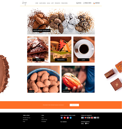 Loja Dengo branding design ui ux web website