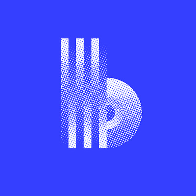 More b's 36daysoftype 36daysoftype07 blue icon identity lettering logo logo design texture typography vector art