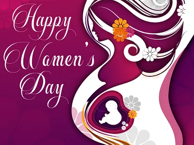Happy Woman s day chandrani das digitalart graphic design illustration vector woman woman illustration