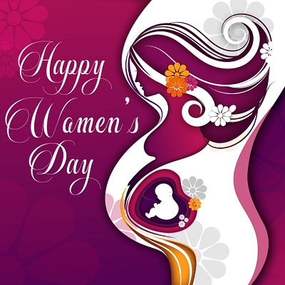 Happy Woman s day chandrani das digitalart graphic design illustration vector woman woman illustration