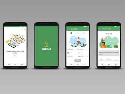 BISIKLET Bicycle Booking App android android app bicycle bicycle app bicycles bicycling bike bikes booking interaction design user experience user interface userinterface ux ux design ux research uxdesign