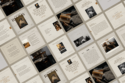 Poetry Social Media Templates + Stories (Download) book design book layout book layout design book review creative design creative writing instagram stories magazine layout design peom design poem poetry quote design quotes russian poet social media banner social media pack social media template social media templates vintage design