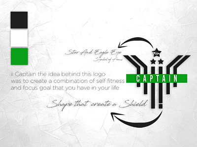 Ii Captain logo logodesign