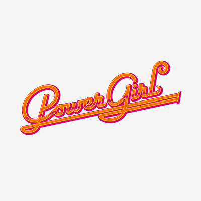 The Power Collection branding custom empowerment ethical ethical business fashion girl lettering logo looking for heroes marianna orsho mariannaorsho orsho power social change sustainable type typography vector visual identity