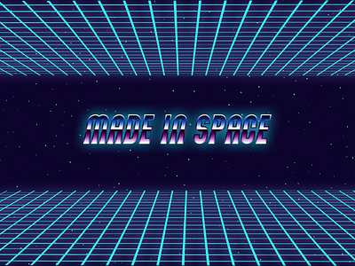 Made in space retro