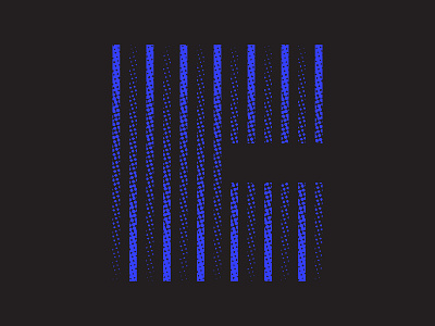Banding Problems 36dayoftype 36daysoftype07 blue icon icon design identity lettering logo logo design texture typography