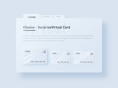 card app design ui ux vector web web design