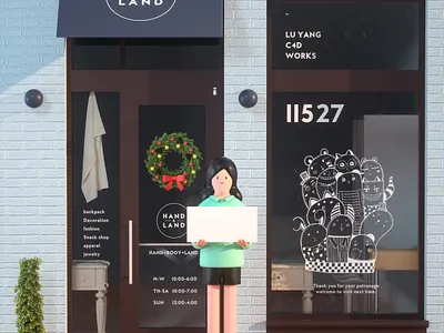 Villain c4d design illustration letter mascot roles three dimensional ui 三维