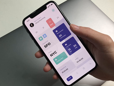 Travel Ticketing System - 2 animation app interaction mobile muzli ticket travel ui ux