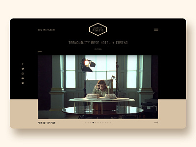 #DailyUI003 album arctic monkeys daily ui daily ui 003 dailyui dailyui003 dailyui03 dailyui3 design desktop landing landing page landingpage music ui uidesign uiux ux video