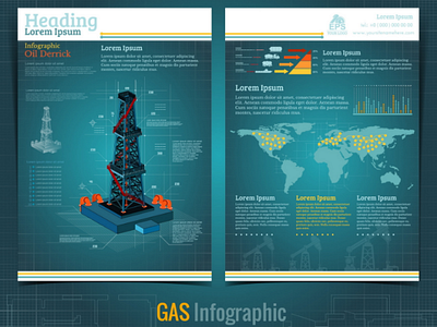 Mobile app for drilling and service of gas rig. gas rig app mobile drilling