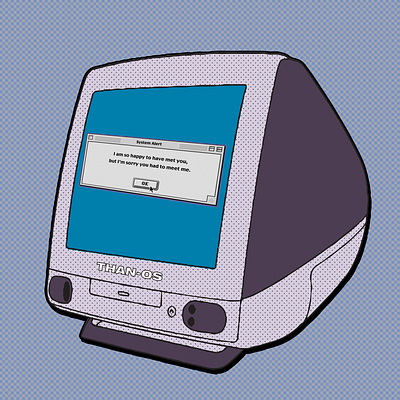 Mac G3 Illustration g3 illustration macg3 macos memes ui