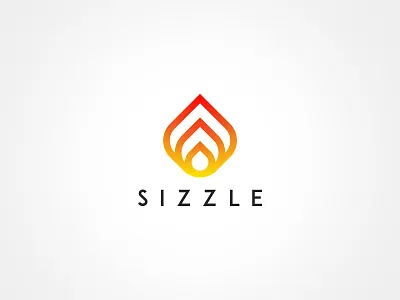 Sizzle dailylogochallenge design fire flame icon illustrator illustrator cc logo logodesign logos sizzle vector