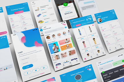 Pharmacy App design medical mobile app ui