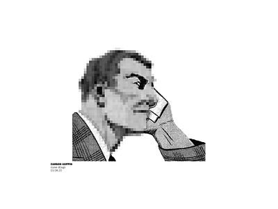 SINISTER 01 carson cleveism comic contrast daily post daily poster dailyposter design evil flat graphic graphic design graphicdesign graphics halftone koppin monochrome simple sinister
