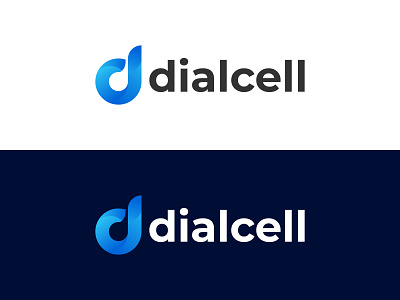 Dialcell Logo Design | D Letter Mark abstract blue logo branding branding and identity branding concept business logo cell logo company logo creative d logo gradient letter d letter mark logo logodesign logodesigner logos logotype modern vector
