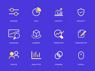 Icon Set - AI Website branding design icon icon design icons iconset identity set ui ux vector web website