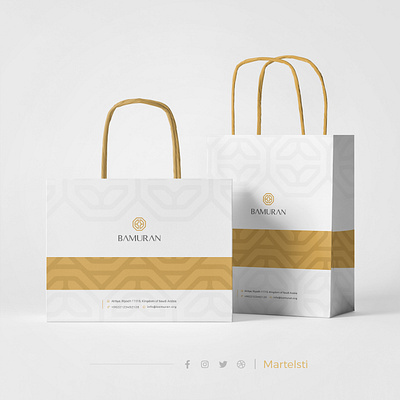 BAMURAN | Brand Identity animation bag brand branding business design graphic design illustration logo online marketing vector