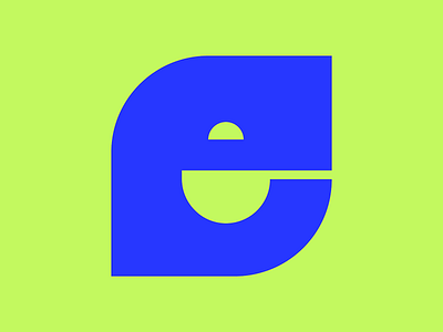 36 Days of Type || E 36 days of type 36daysoftype 36daysoftype07 abstraction blob brand branding bubble font geometric gooey icon letter lettering letters logo minimal typographic typography