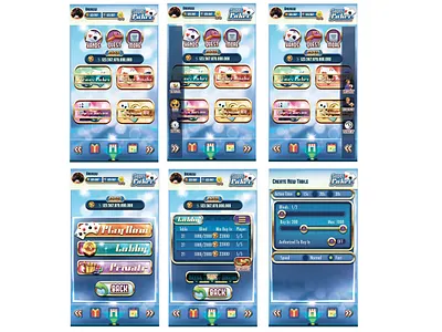 Poker UI app button game icon logo play poker ui ui design