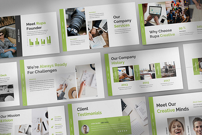 Rupa - Creative Powerpoint Template business presentation clean finance investor lookbook pitchdeck powerpoint template presentation simple slides