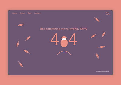 daily ui 008 error 404 daily ui