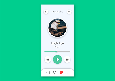 daily ui 009 music player daily ui ui
