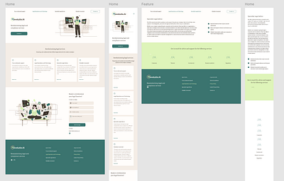 Legal tech Saas platform design legaltech saas ui visual