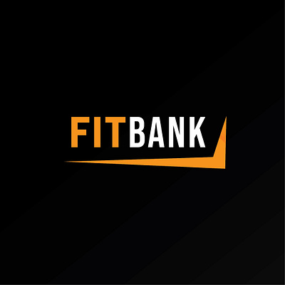 fit bank agency app logo design art direction brand identity branding corporate creative digital gradient illustration logo branding logo design modern logo typography vector wordmark