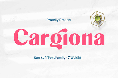 Cargiona - Sans Serif Font Family authentic beauty branding casual classy clean clean design fancy fashionable feminine font font family label lettering ligature logotype packaging sans serif stylish typogaphy