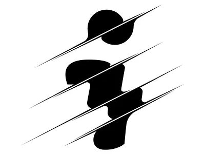 i for fun logo black typography